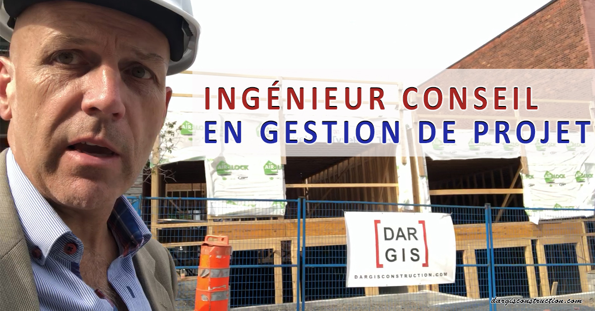 Ingénieur conseil en gestion de projet (514)6235564 Daniel Dargis Ing