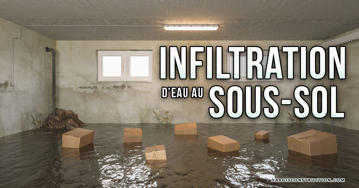 Infiltration d'eau au soussol Daniel Dargis — free download
