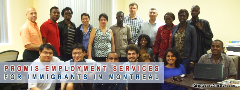 PROMIS Staff placement employment services for immigrants in Montreal