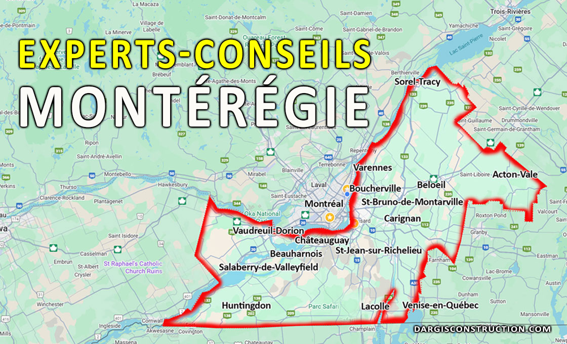 Expert-conseil ingénieur civil et structure de bâtiment en Montérégie