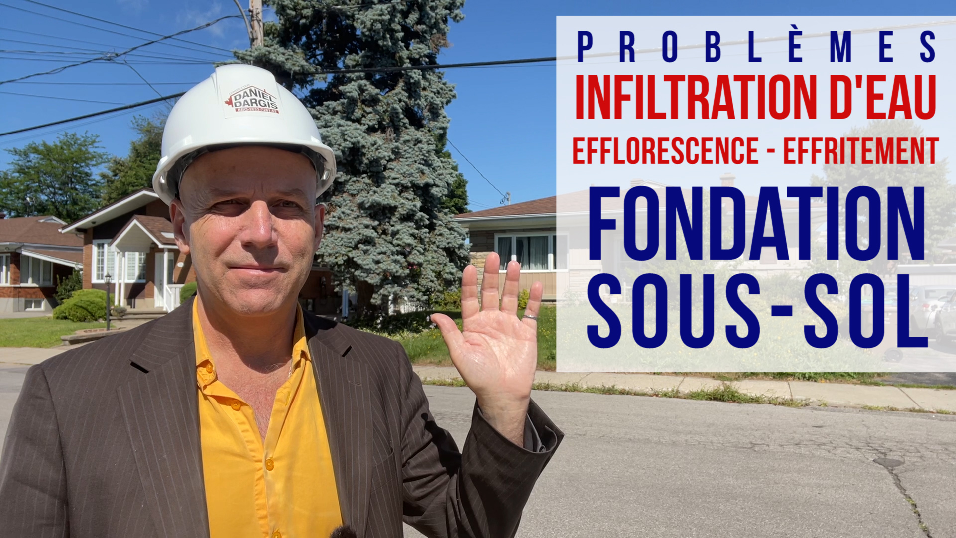 L'installation d'un drain VS une infiltration, une inondation ou la condensation