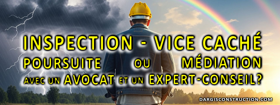 La médiation ou la poursuite en justice lors de la découverte de vices cachés en bâtiment
